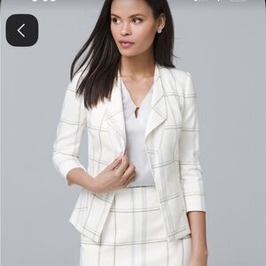 White House Black Market Blazer and Skirt Suit